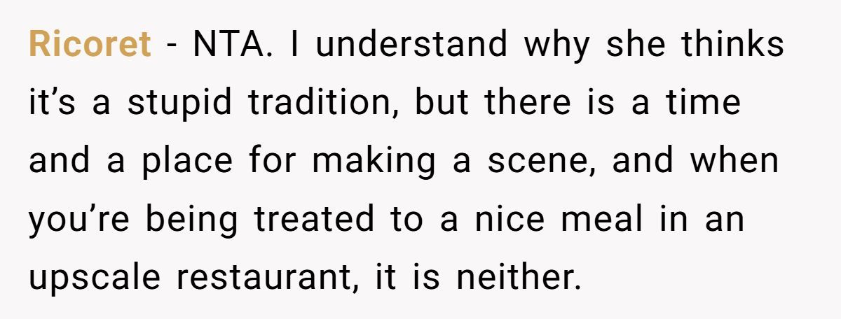 Menu Misstep: Redditor Faces Girlfriend’s Fury Over French Restaurant Tradition Generated by Aubtu.biz