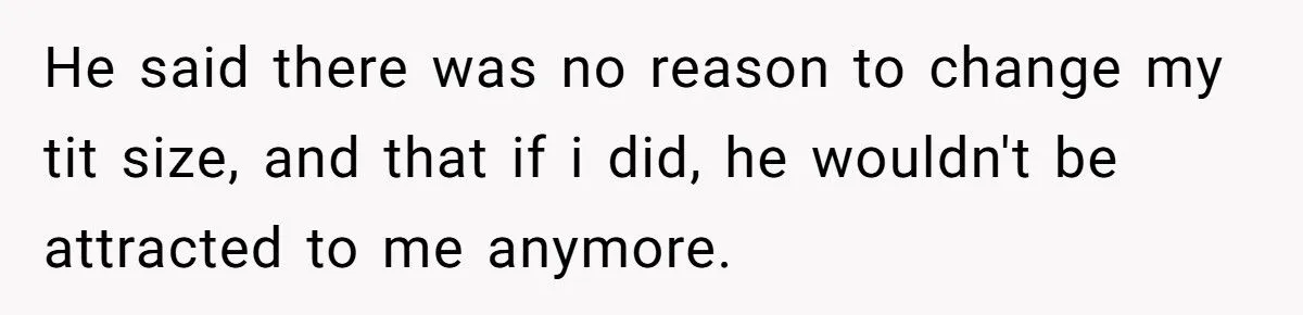 Her Health vs. His Ego: She Chose a Bast Reduction Over Her Boyfriend Generated by Aubtu.biz
