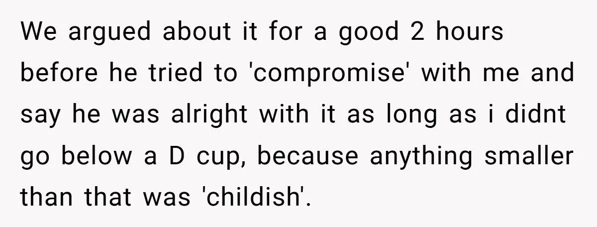 Her Health vs. His Ego: She Chose a Bast Reduction Over Her Boyfriend Generated by Aubtu.biz