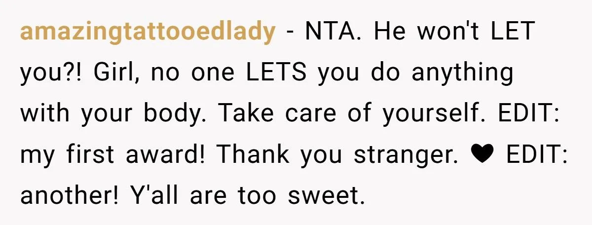 Her Health vs. His Ego: She Chose a Bast Reduction Over Her Boyfriend Generated by Aubtu.biz