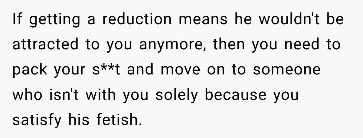 Her Health vs. His Ego: She Chose a Bast Reduction Over Her Boyfriend Generated by Aubtu.biz