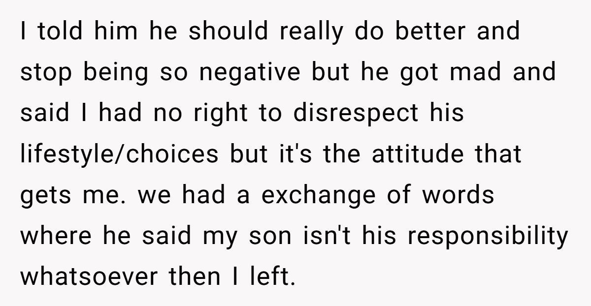 A Man Shamed His Child-Free BIL for Refusing to Watch His Son - Now the Family Wants an Apology Generated by Aubtu.biz