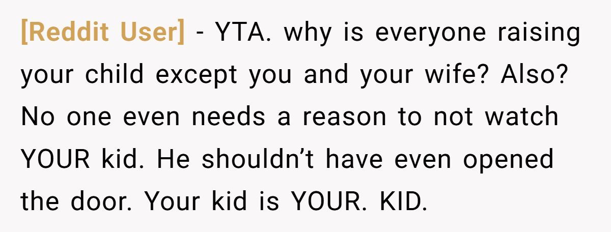A Man Shamed His Child-Free BIL for Refusing to Watch His Son - Now the Family Wants an Apology Generated by Aubtu.biz