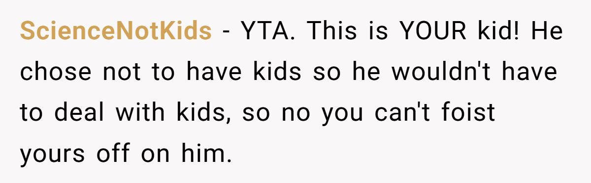 A Man Shamed His Child-Free BIL for Refusing to Watch His Son - Now the Family Wants an Apology Generated by Aubtu.biz