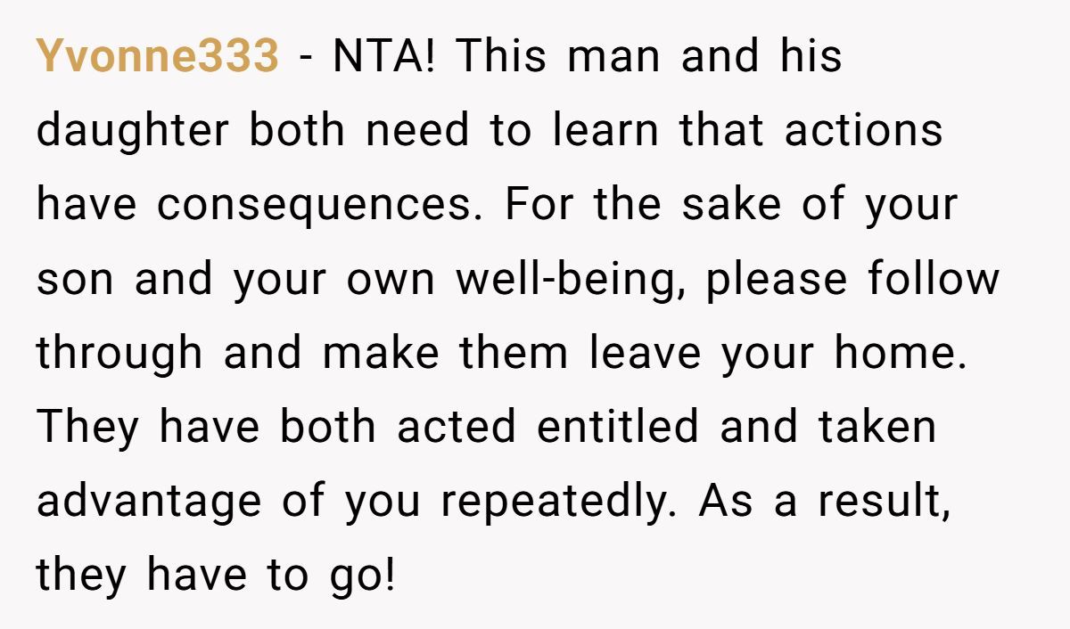 “Your Daughter or My Son?” - She Chose to Protect Her Child and Kicked Them Out Generated by Aubtu.biz