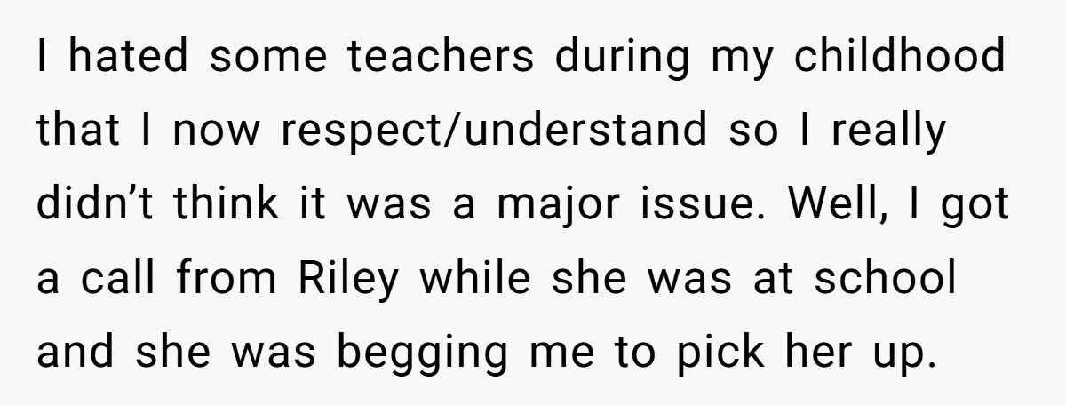 Mom Refuses to Buy Concert Tickets After Teen Daughter Bullies Teacher About Her Son’s Illnes