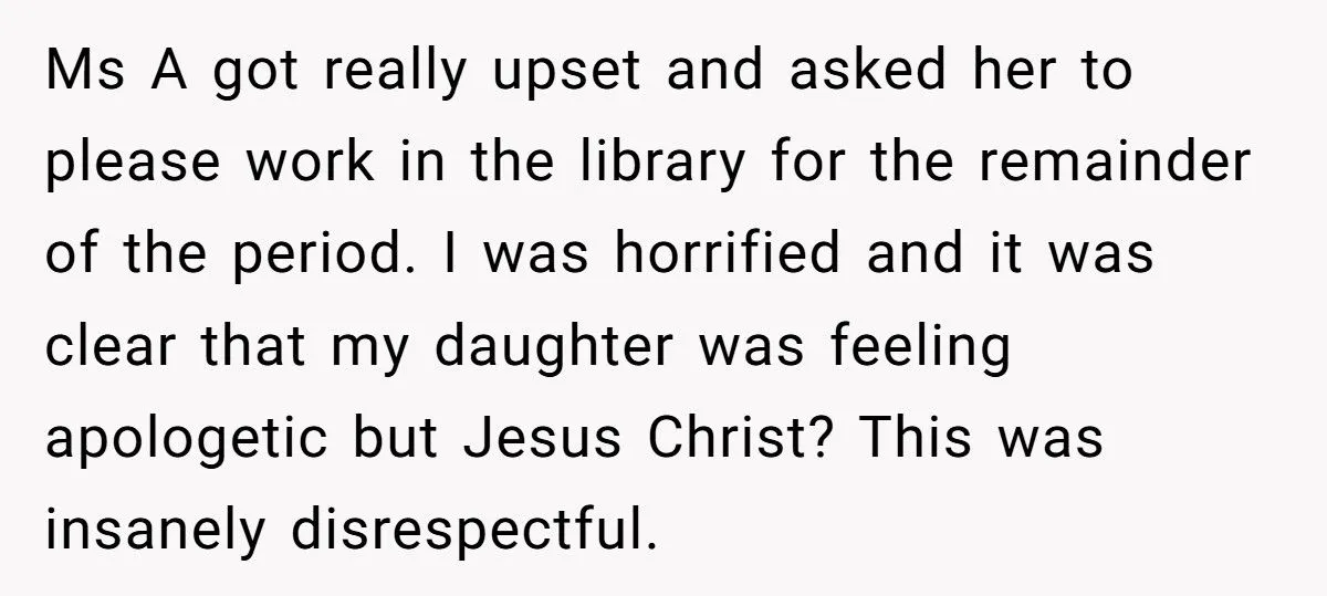 Mom Refuses to Buy Concert Tickets After Teen Daughter Bullies Teacher About Her Son’s Illnes