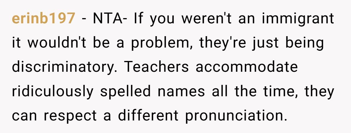Teen Immigrant Faces Backlash at School for Refusing to Let Teachers Mispronounce Her Name Generated by Aubtu.biz