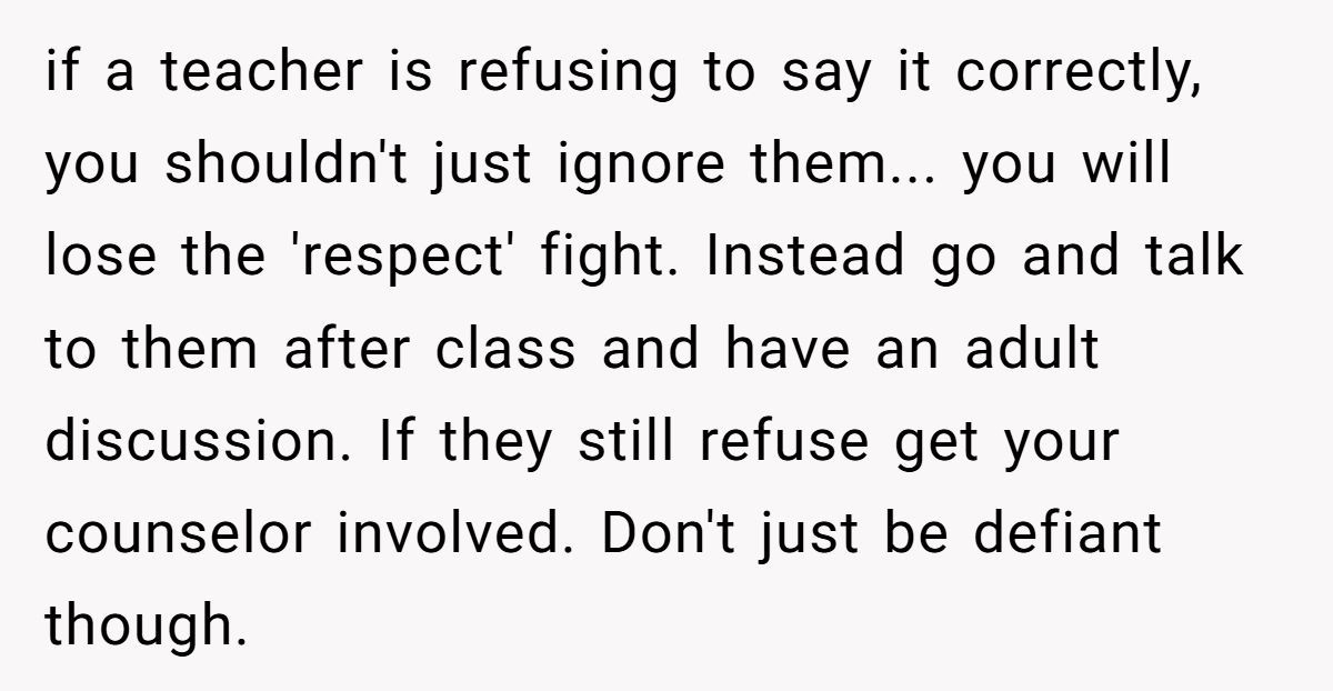 Teen Immigrant Faces Backlash at School for Refusing to Let Teachers Mispronounce Her Name Generated by Aubtu.biz