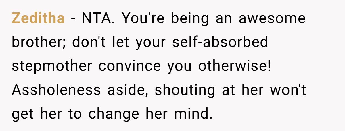 A Teen’s Epic Stand: Defending His Sister’s Period Pain Against a Stepmom’s Shade! Generated by Aubtu.biz