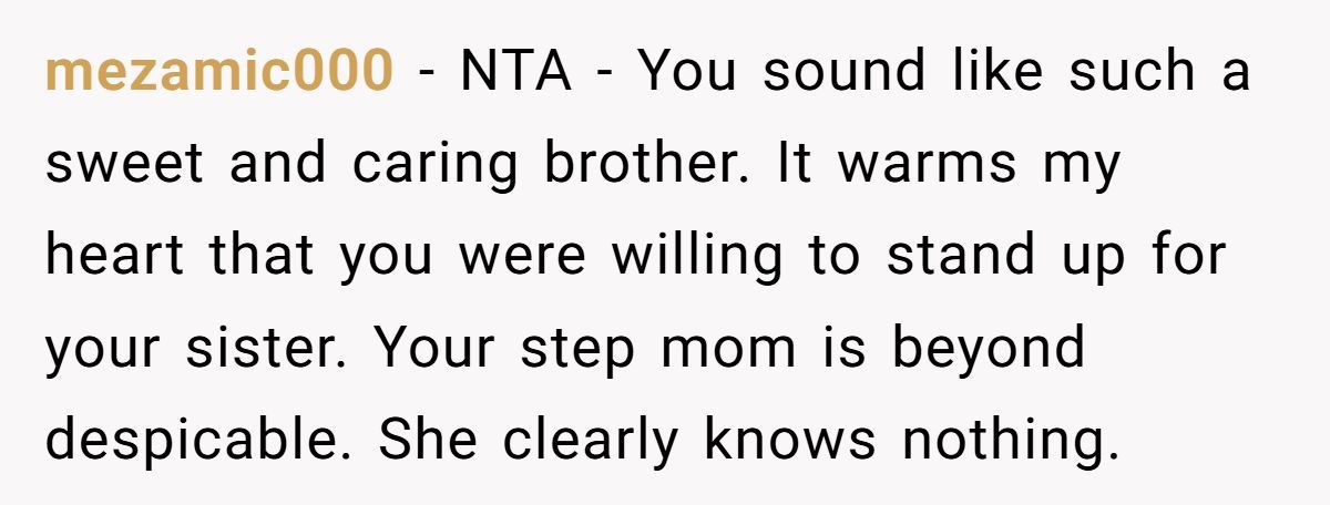 A Teen’s Epic Stand: Defending His Sister’s Period Pain Against a Stepmom’s Shade! Generated by Aubtu.biz