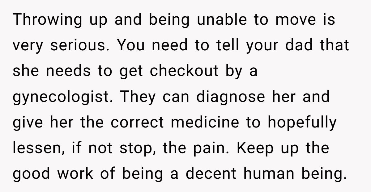 A Teen’s Epic Stand: Defending His Sister’s Period Pain Against a Stepmom’s Shade! Generated by Aubtu.biz