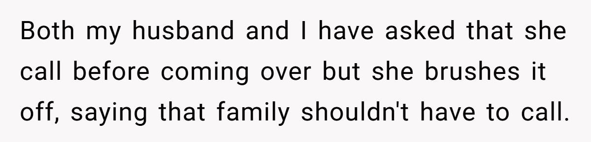 She Didn’t Answer the Door When MIL Came Without Calling - Family Drama Ensues Generated by Aubtu.biz
