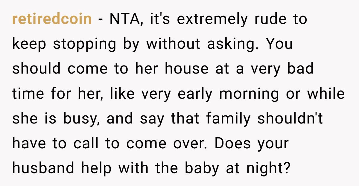 She Didn’t Answer the Door When MIL Came Without Calling - Family Drama Ensues Generated by Aubtu.biz