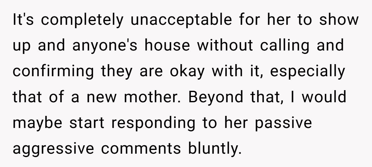 She Didn’t Answer the Door When MIL Came Without Calling - Family Drama Ensues Generated by Aubtu.biz