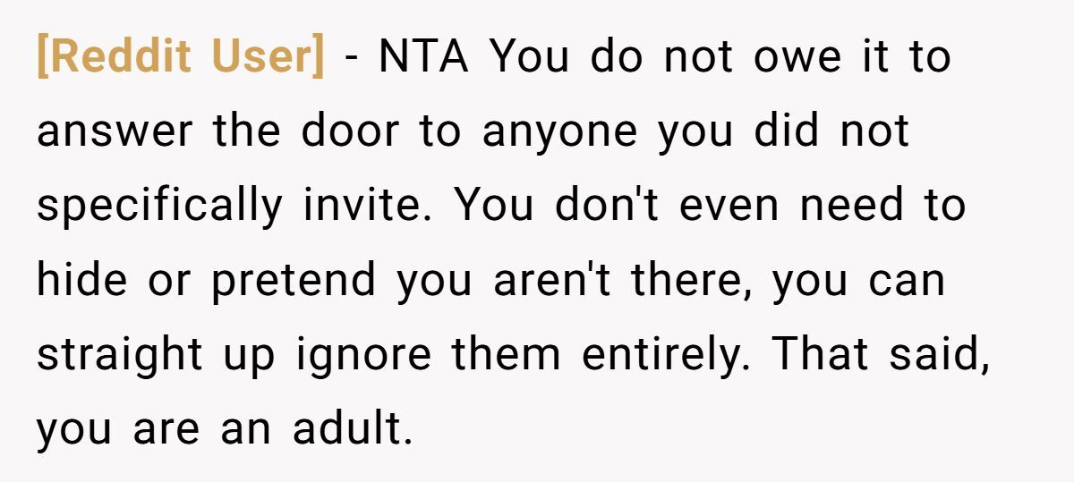 She Didn’t Answer the Door When MIL Came Without Calling - Family Drama Ensues Generated by Aubtu.biz