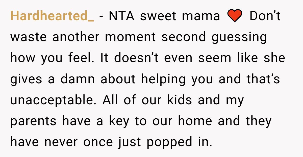 She Didn’t Answer the Door When MIL Came Without Calling - Family Drama Ensues Generated by Aubtu.biz