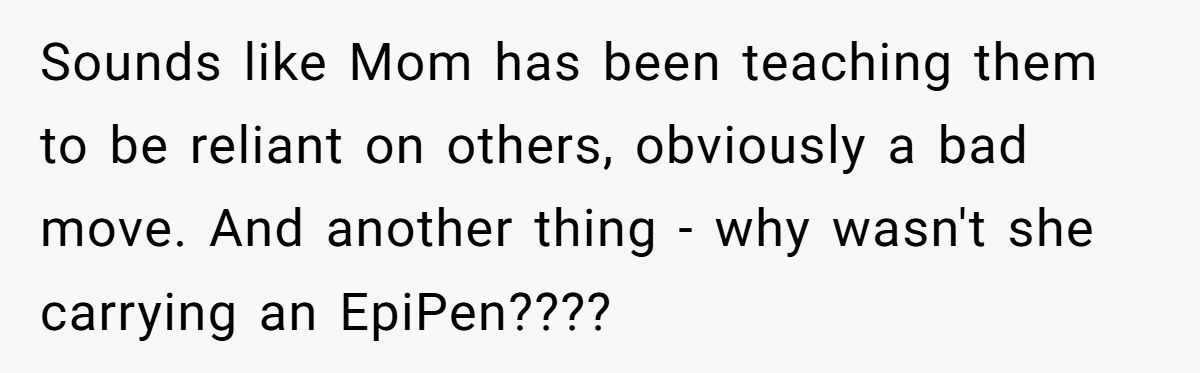 Man Saves Child From Allergic Reaction - But Mom Accuses Him of Causing It Generated by Aubtu.biz
