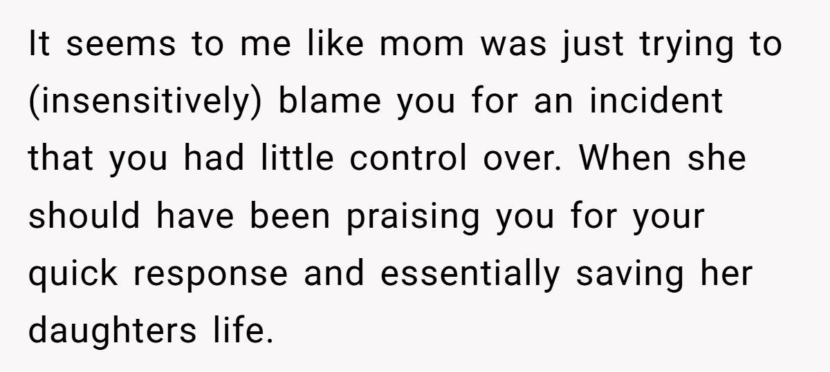 Man Saves Child From Allergic Reaction - But Mom Accuses Him of Causing It Generated by Aubtu.biz