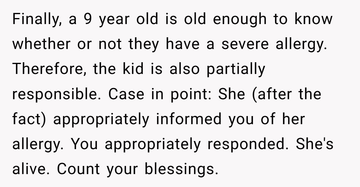 Man Saves Child From Allergic Reaction - But Mom Accuses Him of Causing It Generated by Aubtu.biz