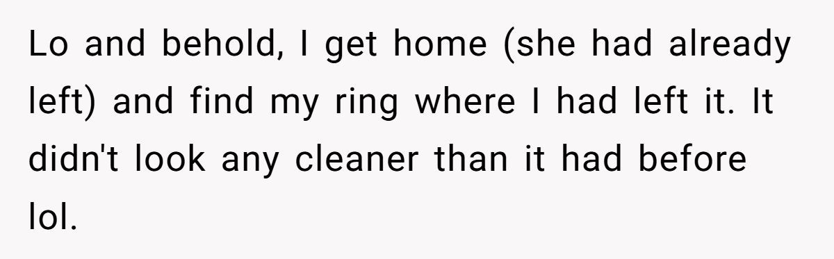 Woman Told Her Future MIL That Her Engagement Ring Was Cursed After She Stole It Generated by Aubtu.biz