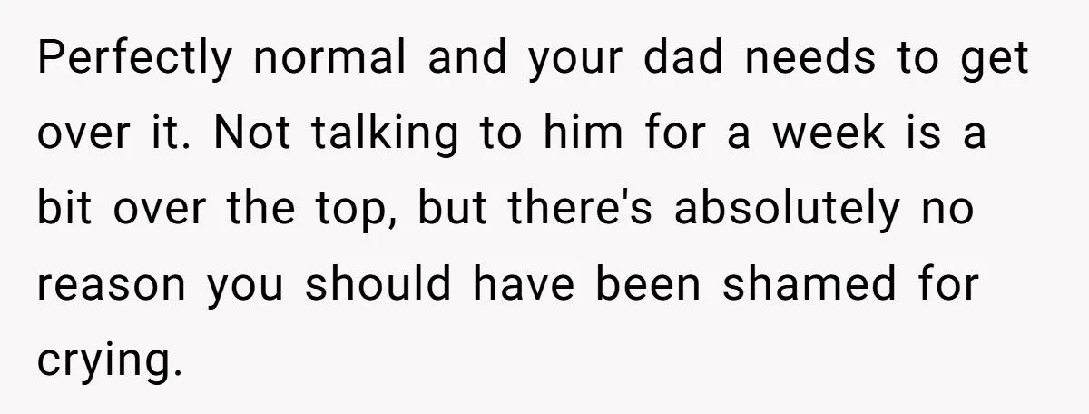 This Teen Refused to Speak to His Dad After Being Told “Real Men Don’t Cry”