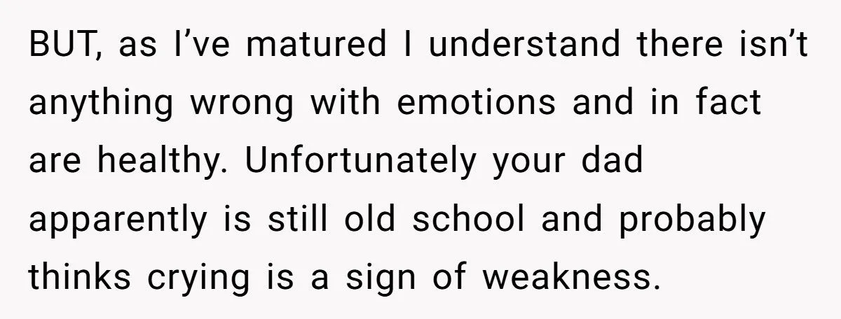 This Teen Refused to Speak to His Dad After Being Told “Real Men Don’t Cry”