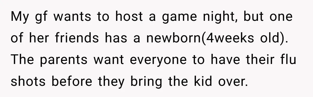 He Refused to Get a Flu Shot Before Meeting His Girlfriend’s Friends - She Called Him Selfish