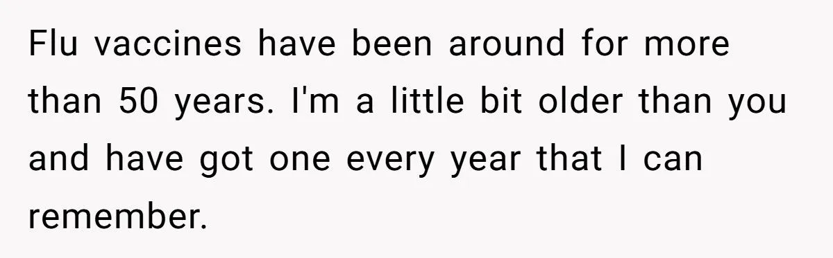 He Refused to Get a Flu Shot Before Meeting His Girlfriend’s Friends - She Called Him Selfish