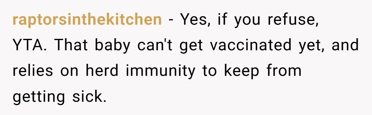 He Refused to Get a Flu Shot Before Meeting His Girlfriend’s Friends - She Called Him Selfish