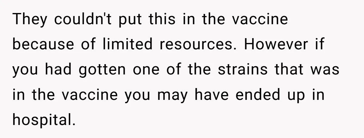 He Refused to Get a Flu Shot Before Meeting His Girlfriend’s Friends - She Called Him Selfish