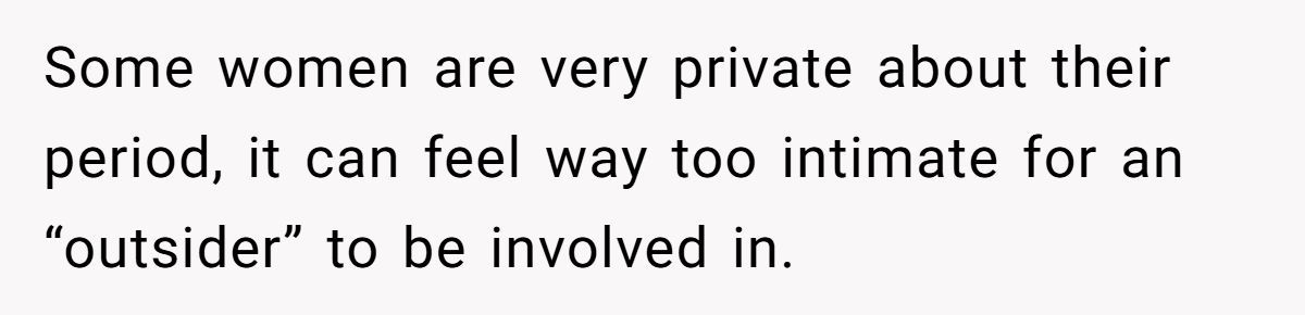 A Man Preemptively Bought Tampons for His Wife and Was Surprised When She Got Upset Generated by Aubtu.biz