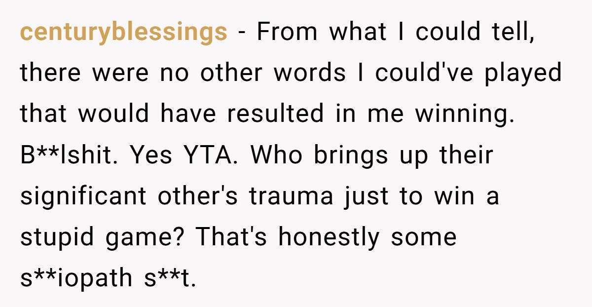 He Played “Miscarry” in Scrabble to Win Against His Wife—Right After Her Miscarriage, and Now She Won’t Speak to Him Generated by Aubtu.biz