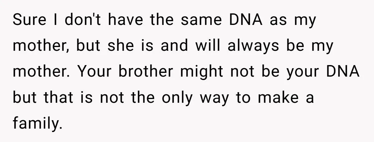This Man Told His Girlfriend to Leave After She Refused to Accept His Adopted Brother as Family Generated by Aubtu.biz