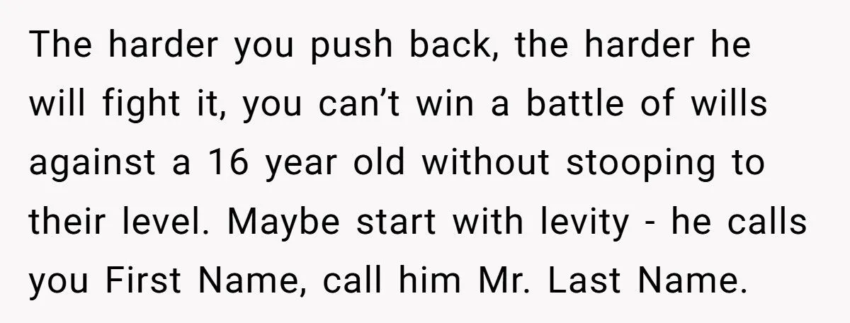 Man Punishes Son for Addressing Him by His First Name Instead of “Dad” Generated by Aubtu.biz
