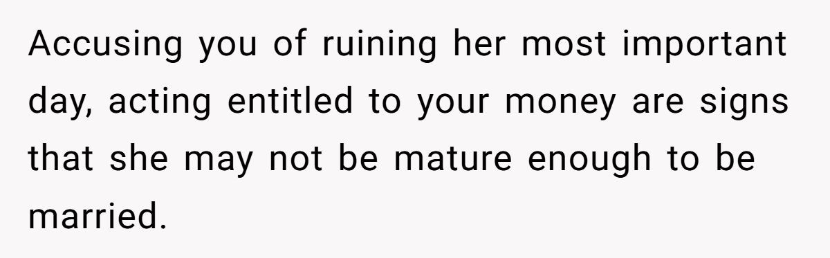 Bride-to-Be Furious After Parents Won’t Match Sister’s Wedding Budget Generated by Aubtu.biz