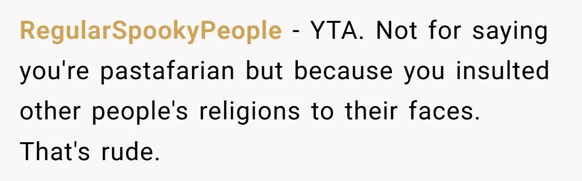 A Teen Declared His Faith in the Flying Spaghetti Monster – His Teacher Called It an Insult