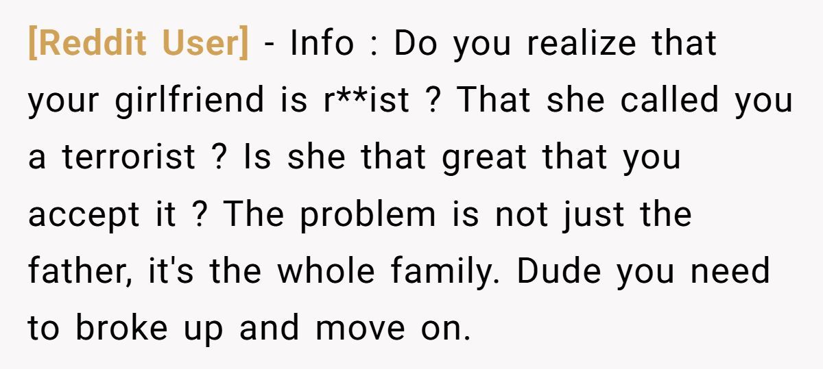 This Man Dumped His Girlfriend After Her Dad Made Racist “Compliments” Generated by Aubtu.biz