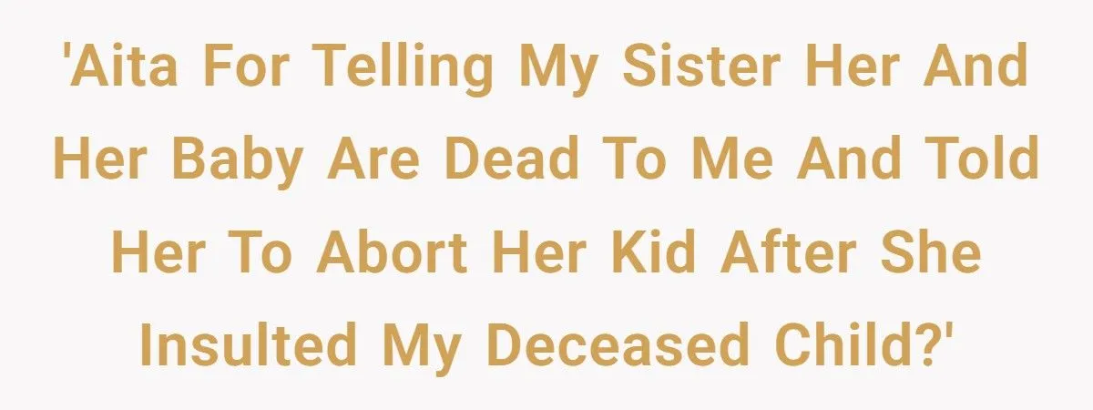 Pregnant Sister Said Cruel Words About Her Miscarriage—Now She’s Accused of Being Heartless for Her Explosive Response Generated by Aubtu.biz