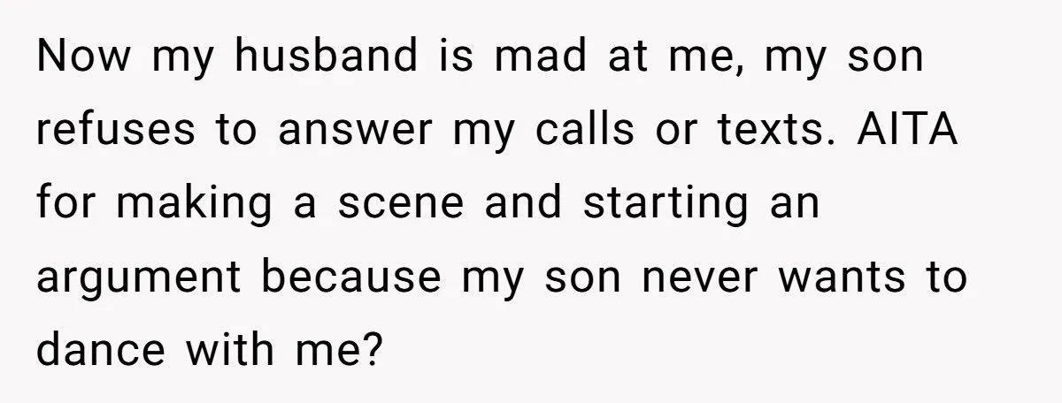 Her Son Refused a Dance at Graduation, She Caused a Scene - Now He Claims She Ruined His Milestones for Good Generated by Aubtu.biz