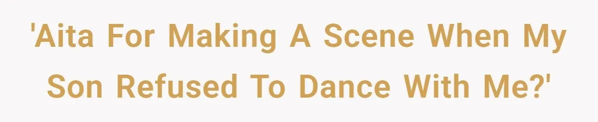 Her Son Refused a Dance at Graduation, She Caused a Scene - Now He Claims She Ruined His Milestones for Good Generated by Aubtu.biz