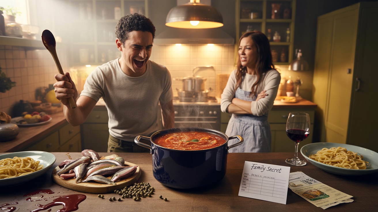 Man’s Pasta Sauce Saga Spills Family Secrets and Sparks Debate!