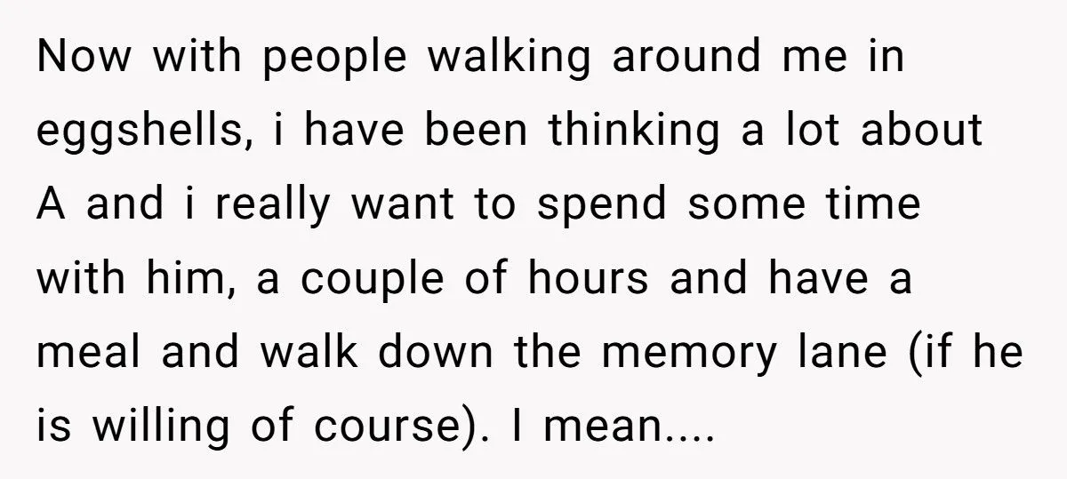 She Wants a Last Meeting with Her First Love, and Wonders About Her Husband’s Feelings Generated by Aubtu.biz