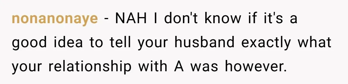 She Wants a Last Meeting with Her First Love, and Wonders About Her Husband’s Feelings Generated by Aubtu.biz