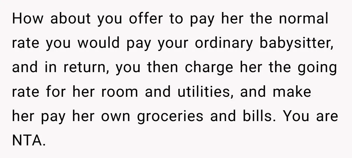 Woman’s Babysitting Blowup: Was An Ultimatum To Her Sister Fair Or Harsh? Generated by Aubtu.biz