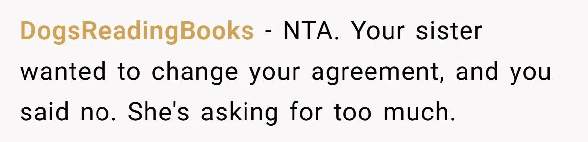 Woman’s Babysitting Blowup: Was An Ultimatum To Her Sister Fair Or Harsh? Generated by Aubtu.biz