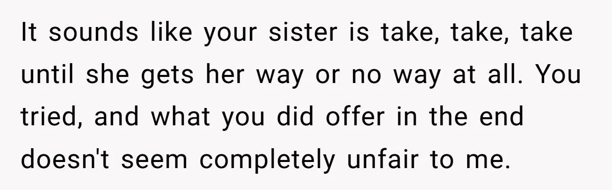 Woman’s Babysitting Blowup: Was An Ultimatum To Her Sister Fair Or Harsh? Generated by Aubtu.biz