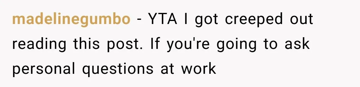 Employee Questioned Co-Worker About His Daughter - Now Everyone’s Mad Generated by Aubtu.biz