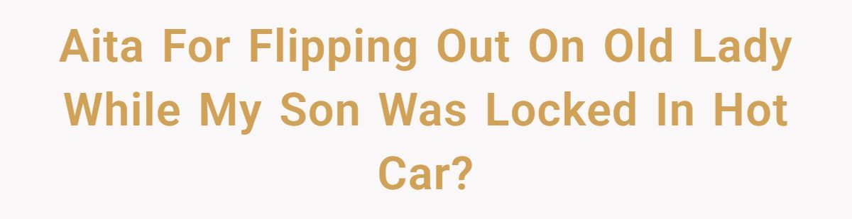 Pregnant Mom Called ‘Shameful’ While Baby’s Locked in Hot Car Generated by Aubtu.biz