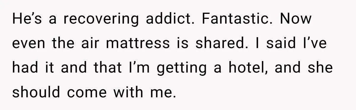 He Announced He’s Getting a Hotel With or Without His Wife – She Accused Him of Betraying Family Traditions